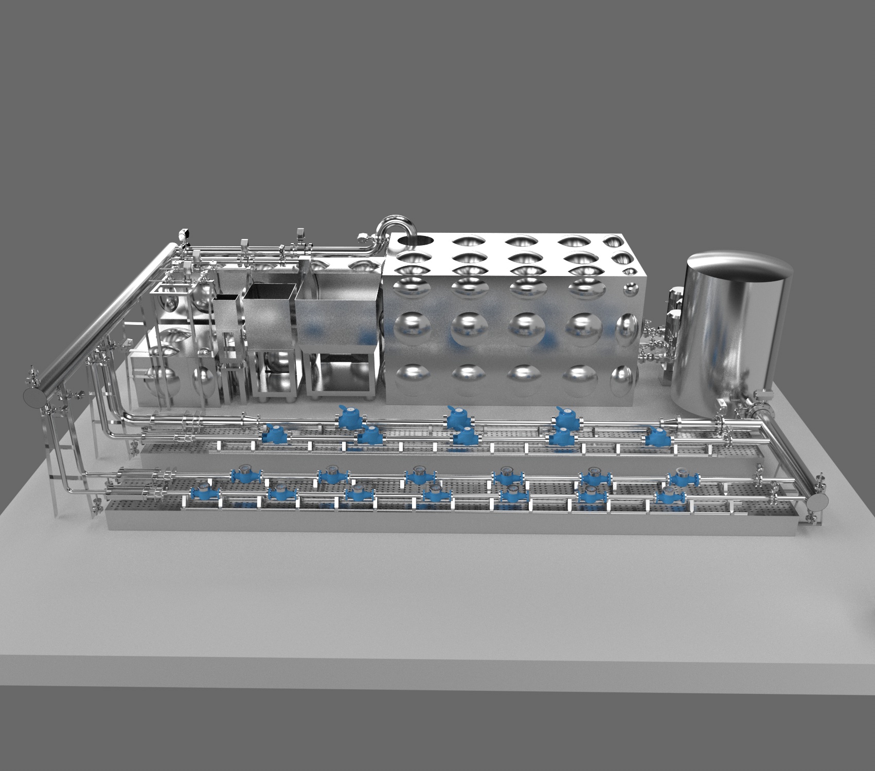 DN50-D300全自動(dòng)水表檢定裝置（水平式）