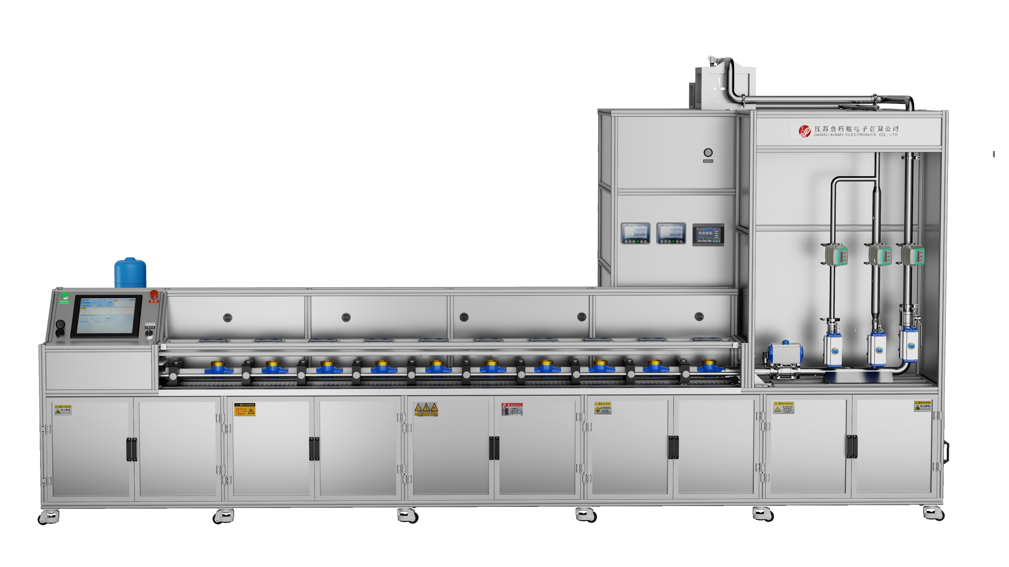 DN15-25全自動(dòng)水表檢定裝置質(zhì)量法+標(biāo)準(zhǔn)表法