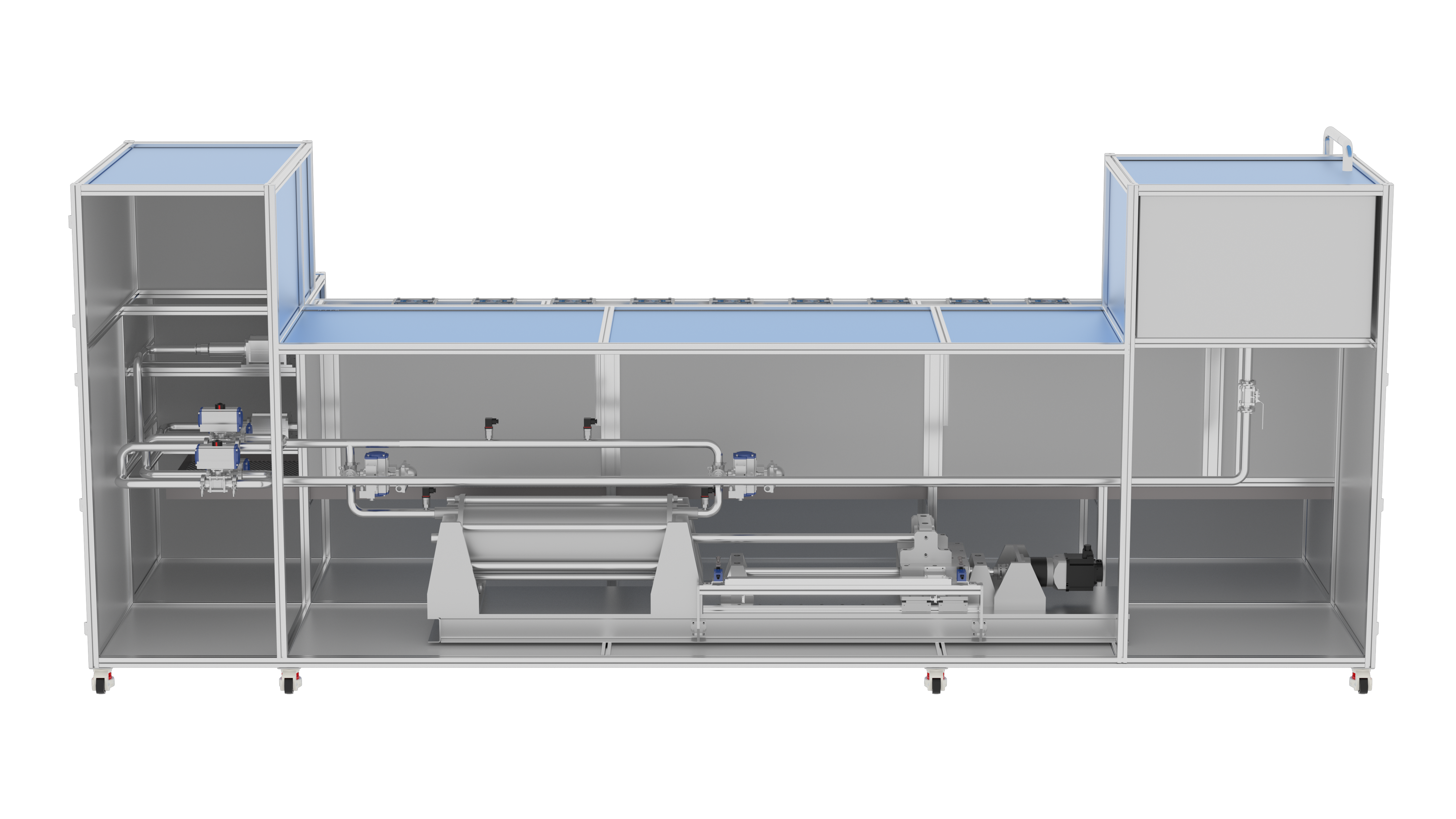 DN15-D25全自動雙排活塞式水表檢定裝置（水平式）