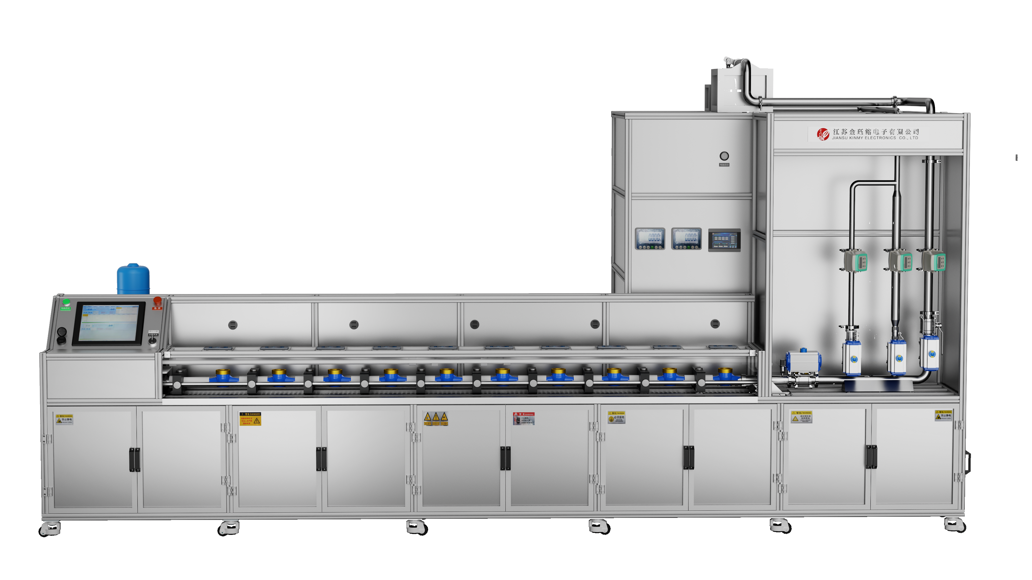 DN15-25全自動(dòng)水表檢定裝置質(zhì)量法+標(biāo)準(zhǔn)表法
