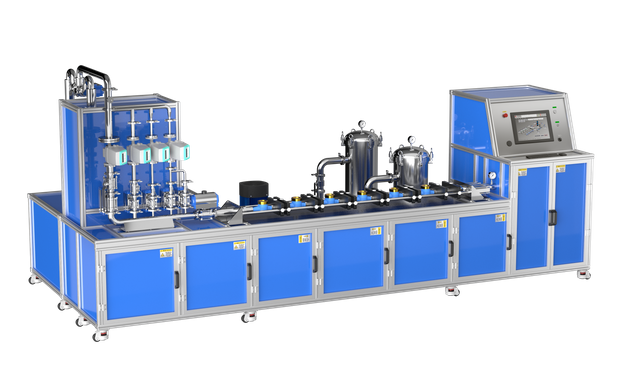 DN15-D50全自动水表（热量表）耐久性实验装置（水平式）