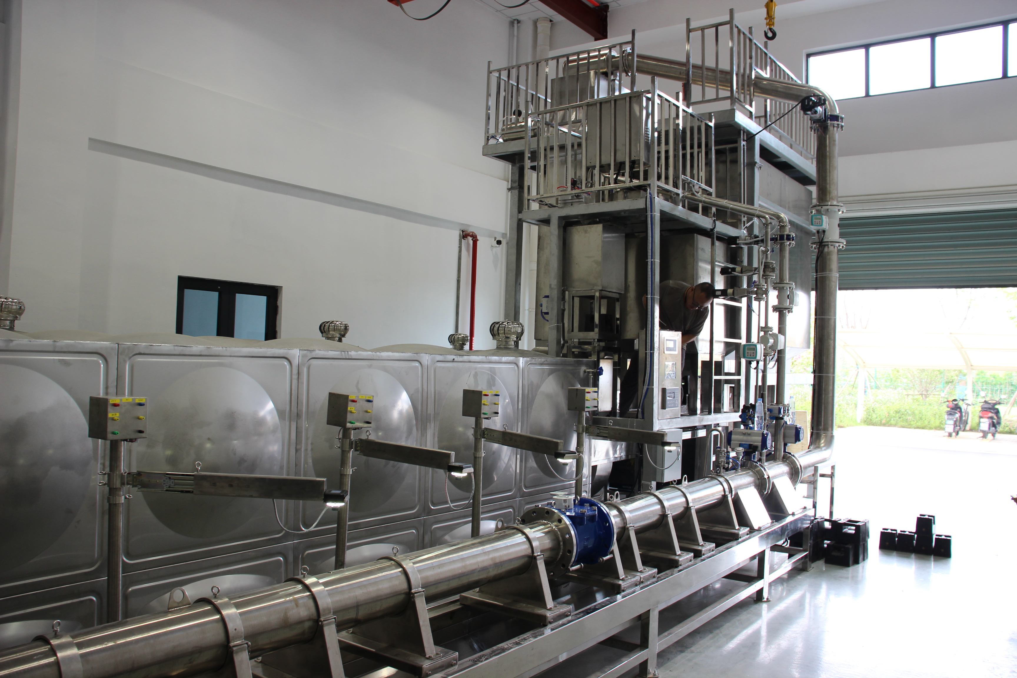 DN50-D200全自动水流量检定装置（水平式）