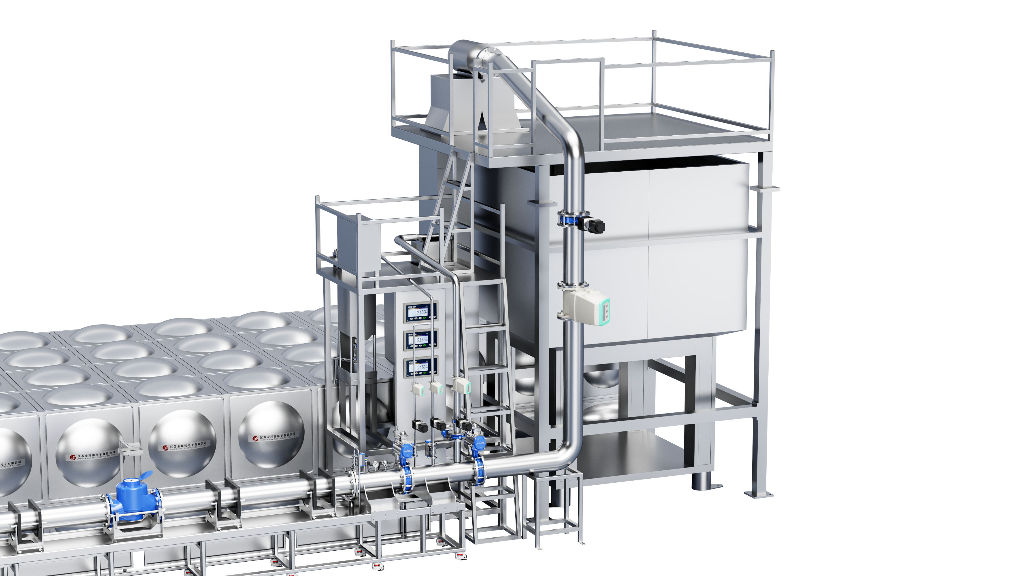 DN50-D200全自动水流量检定装置（水平式）