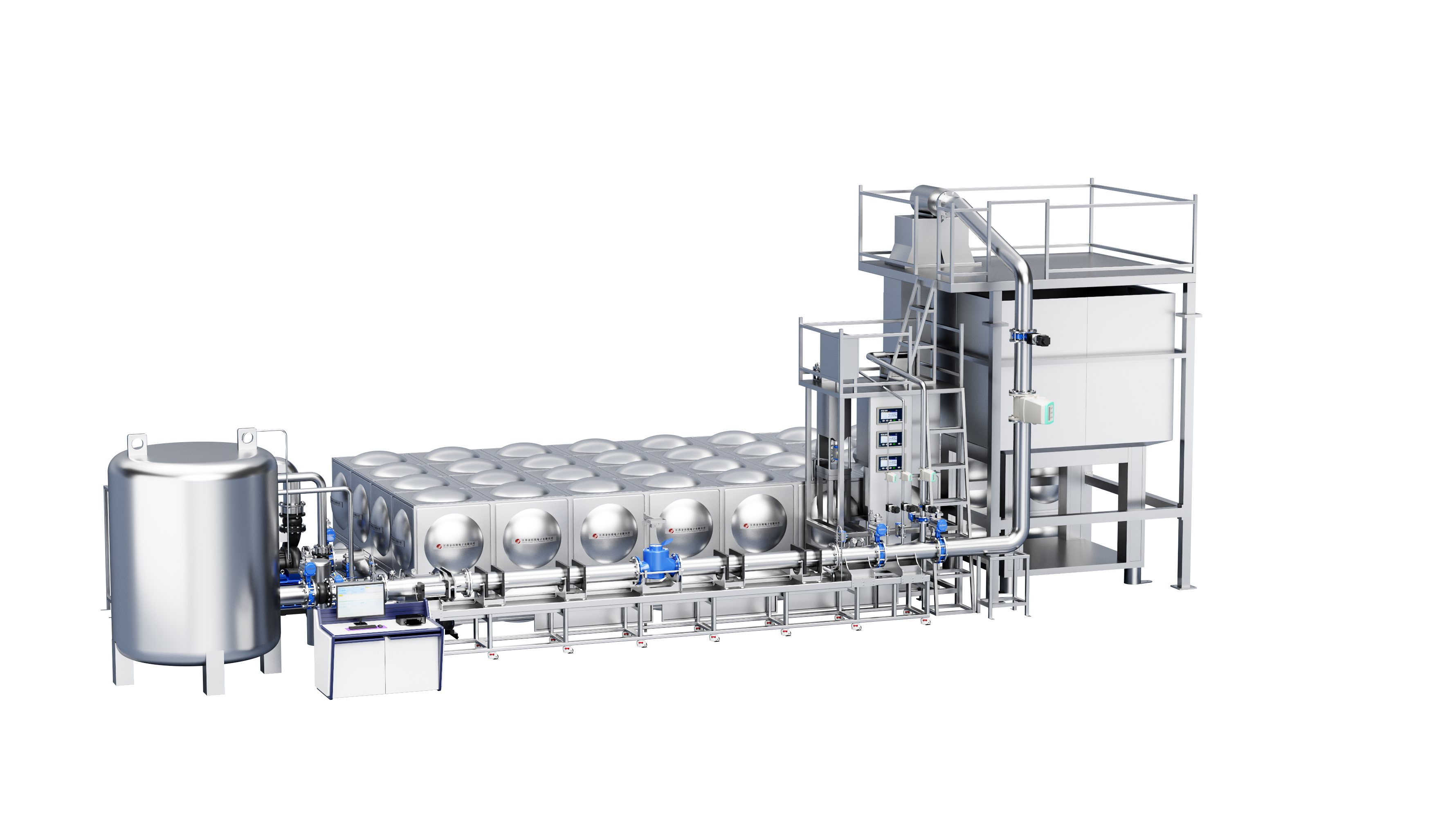 DN50-D200全自动水流量检定装置（水平式）