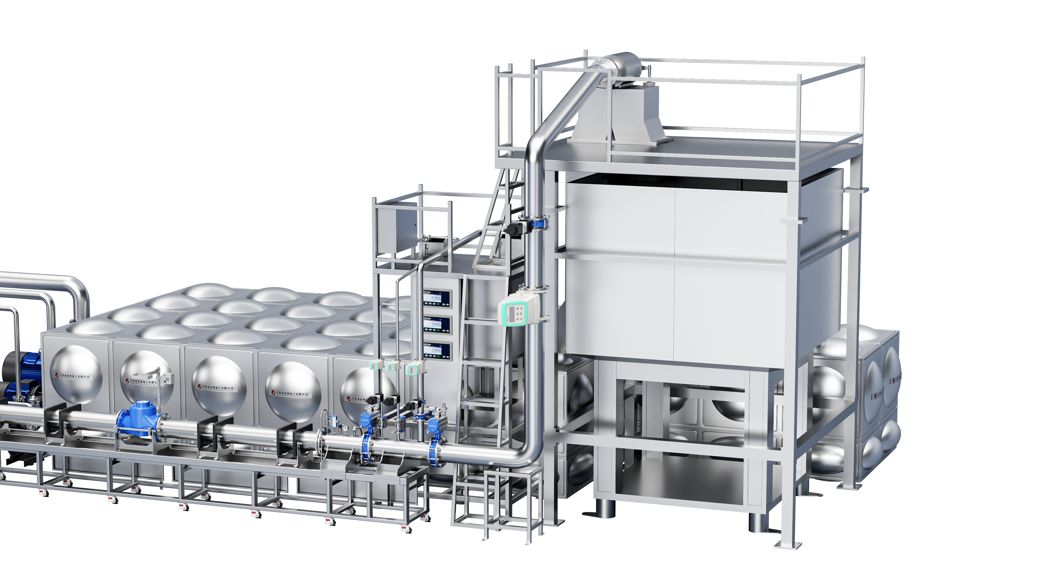 DN50-D200全自动水流量检定装置（水平式）