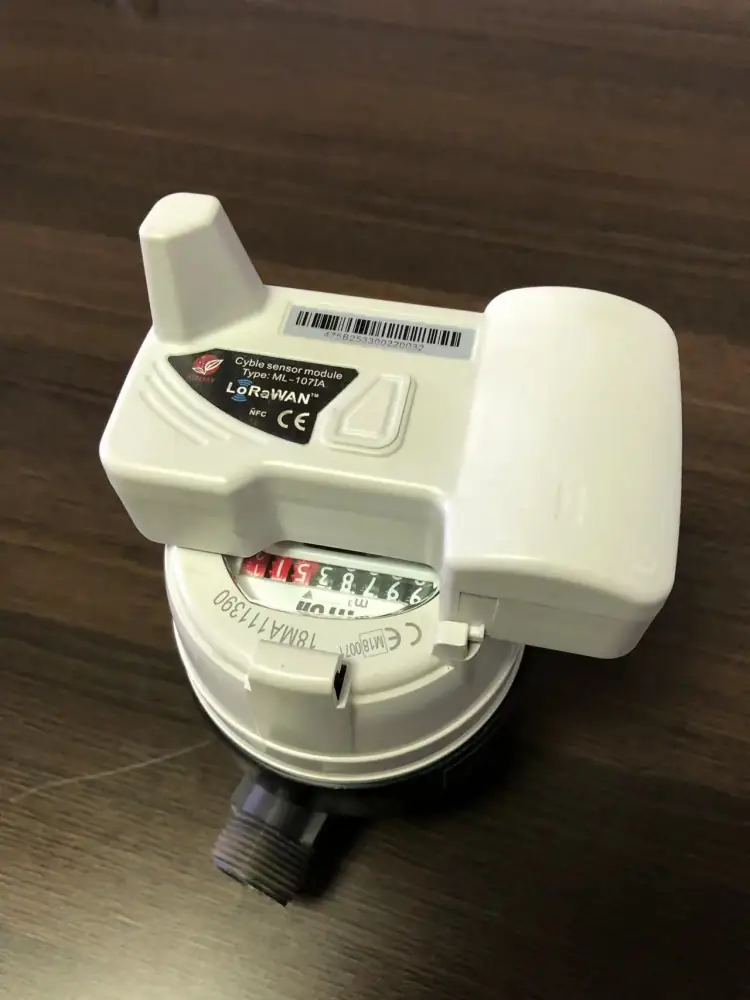 LoRaWAN无线无阀水表Cyble Sensor module for Itron water meter